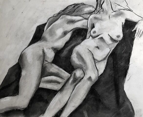 Charcoal artwork